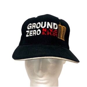 GROUND ZERO NYC 911  Ball Cap Hat Great preowned Condition